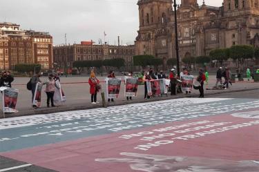 Los inconformes mencionaron que continuarán con su lucha durante los próximos días. Foto: Jorge González
