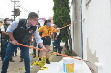 Rehabilitan secundaria en la Miguel Hidalgo