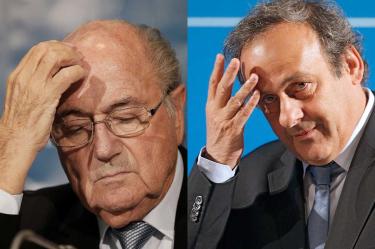 Joseph Blatter, de 85 años, y Michel Platini, de 65, afrontan ahora un juicio en un tribunal en Bellinzona. (Fotos: AP)