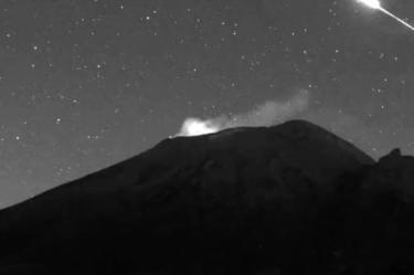 El reingreso de la cápsula SpaceX a la tierra se pudo observar desde distintos puntos de México. / Foto: Webcams de México. 