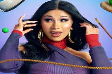 Además de fungir como presentadora de la ceremonia, la cantante y compositora Cardi B dejó por un momento su labor para recoger el premio que obtuvo en la categoría de Mejor Canción de Hip Hop Favorita por el corte Up. Foto: fb cardi b