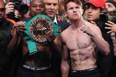 Floyd Mayweather asegura que 'Canelo' Álvarez evita a los mejores boxeadores de la actualidad. (Mexsport)