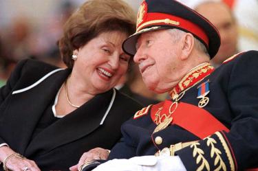 Medios chilenos informaron la muerte de Lucía Hiriart, viuda del fallecido dictador chileno Augusto Pinochet. Foto: AFP