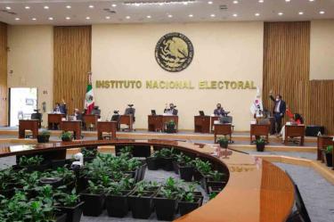 El PRI respaldó la decisión de la mayoría de los integrantes del Consejo General del IINE para posponer la consulta de revocación de mandato. Foto: Cuartoscuro