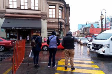 En diversas partes de Coahuila se han registrado bajas temperaturas e incluso ligeras lluvias. Foto: Alma Gudiño