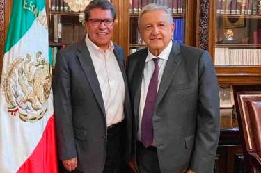 López Obrador reconoció que el senador Ricardo Monreal Ávila ha sido una pieza fundamental en la llamada Cuarta Transformación. Foto: Especial