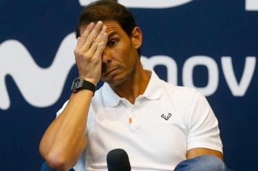 Rafa Nadal sorprendido por haber logrado su Grand Slam 21 (Fotos: Reuters)