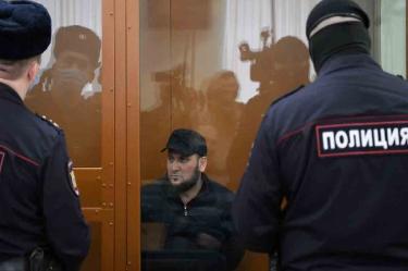 El hombre condenado el viernes, Magomed Nurov, de 45 años, había sido detenido en 2019 en Daguestán. Foto afp