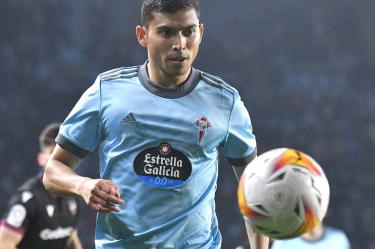 Orbelín Pineda debutó con mucho ímpetu en LaLiga española. (Twitter: @RCCelta)