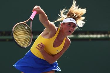 Marta Kostyuk pone como ejemplo los castigos a rusos en otros deportes (Fotos: Reuters)