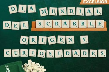 El Scrabble tiene su día y es hoy 13 de abril, conoce porqué se celebra. (Diseño: Paulina Cabrera)