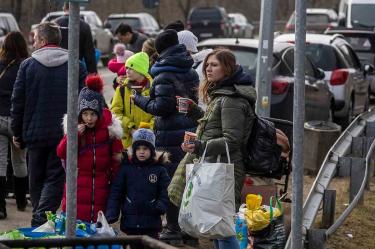 La ONU estima que para finales de 2022 el número de refugiados sea mayor a 8 millones. Foto: AFP