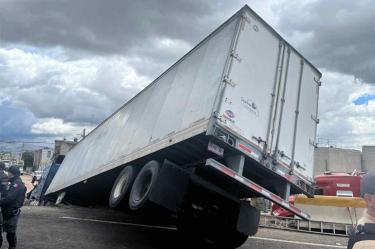 tráiler accidentado