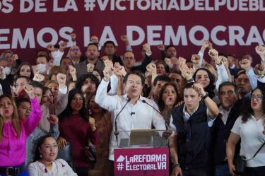 Mario Delgado, líder de Morena