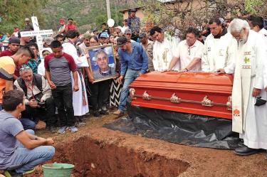 Los últimos asesinatos de religiosos fueron los de los curas Javier Campos y Joaquín Mora. Foto: Cuartoscuro