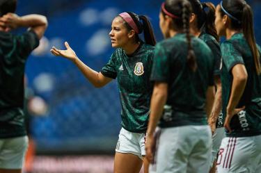 Cristina Ferral fue la voz de la Selección Mexicana Femenil.