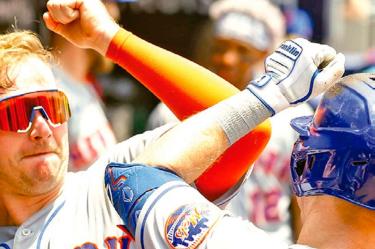 Jugadores de los Mets