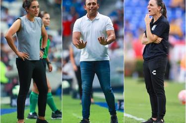 La terna de estrategas que podrían dirigir al Tri Femenil.