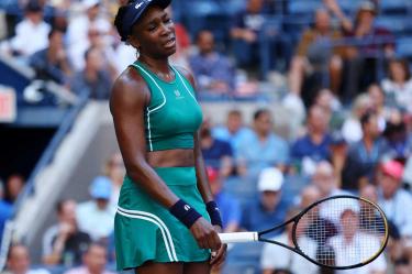 Venus Williams de despidió del US Open.