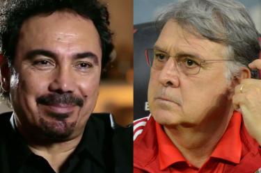 Hugo Sánchez y Tata Martino
