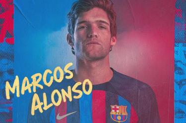 Marcos Alonso ya es jugador del Barcelona.