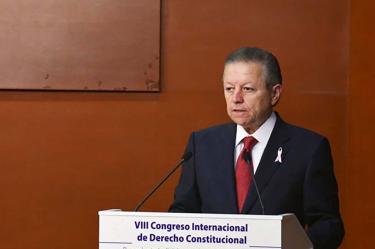 Arturo Zaldívar Lelo de Larrea, Magistrado Presidente de la Corte