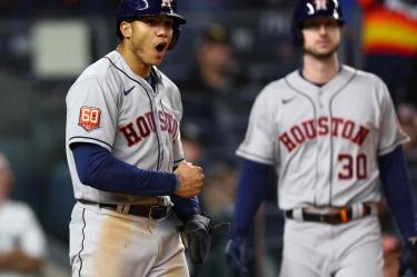 Astros barre a Yankees en 4 juegos.