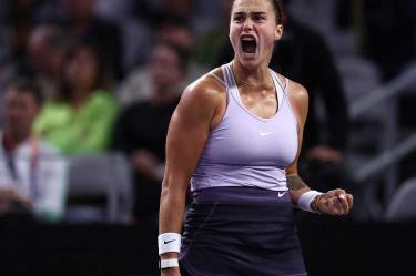 Sabalenka accedió a las semifinales del WTA Finals en Fort Worth.