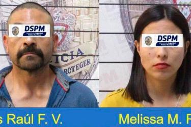 Detenidos por presunto feminicidio.