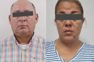 Pareja detenida por asalto a una casa en NL