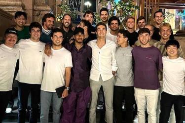 Sebastian Vettel, cuatro veces campeón de la F1, fue invitado a una última cena por todos los pilotos de la parrilla con una cuenta de casi 8 mil dólares para cada uno. 