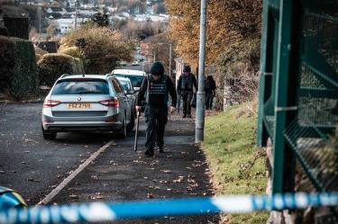 La policía actuó en la explosión de un artefacto en una localidad en la frontera irlandesa. (Especial)
