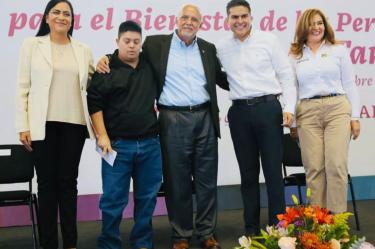 La secretaria de Bienestar en Nayarit