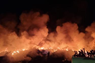 Incendio San Martín de las Pirámides, Edomex