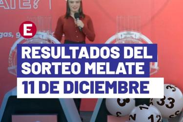 Resultados del sorteo Melate del 11 de enero de 2023