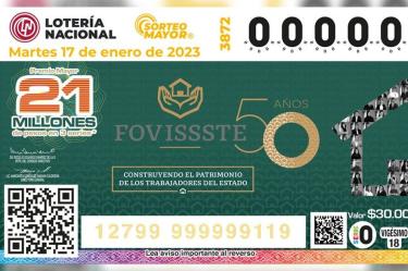 Resultados del sorteo mayor 3872