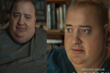 The whale- Brendan fraser