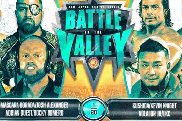 Volador Jr vs Rocky Romero en New Japan