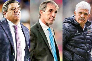 Miguel Herrera, Guillermo Almada y Ricardo Ferretti son opciones para dirigir el banquillo tricolor.