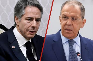 Antony Blinken y Serguei Lavrov