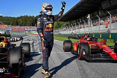 Max Verstappen en el GP de Austria.