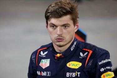 Max Verstappen antes de una carrera.