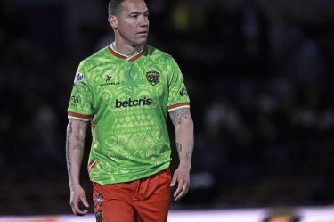 Jesús Dueñas en partido con FC Juárez.