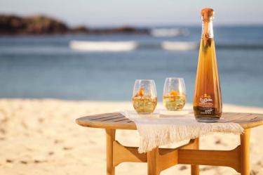  Tequila Don Julio en la playa 