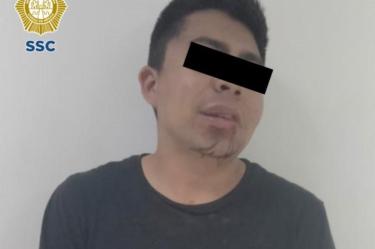 Sujeto que presuntamente atropelló a una mujer en Iztapalapa.