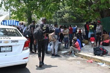 Migrantes en Chiapas