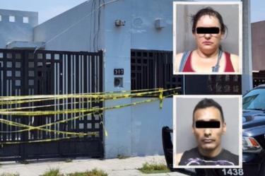La pareja detenida por el caso Sarahí Guadalupe