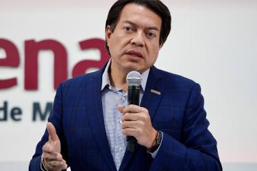 Mario Delgado, líder nacional de Morena