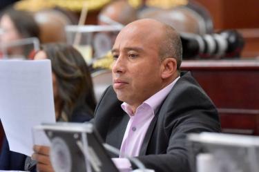 Diputado del PAN, Héctor Barrera.