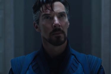 Benedict Cumberbatch con disfraz de Dr. Strange